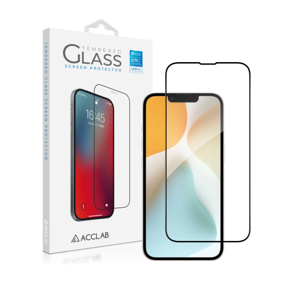 Фото - Захисне скло для смартфону ACCLAB Full Glue for Apple iPhone 16E Black (1283126614279)