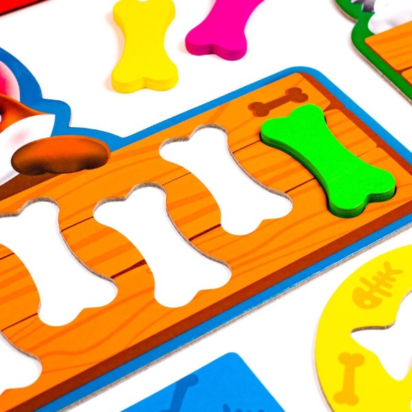 Фото - Настільна гра (3-4 роки) Vladi Toys "Fisher Price. Доміно"  в тубусі (укр) (VT2910-03)