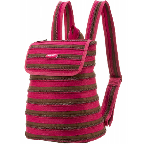 Фото - Рюкзак міський Zipit ZIPPER Fuchsia&Deep Brown (ZBPL-1)