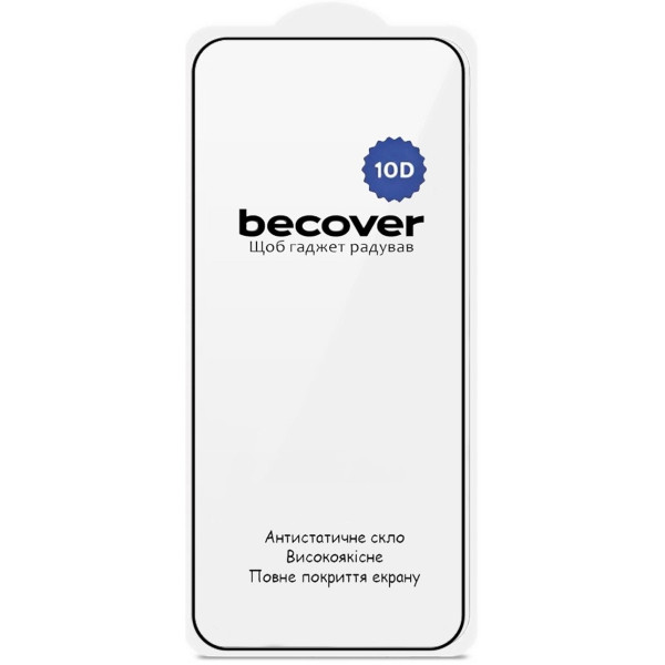 Фото - Захисне скло для смартфону BeCover for Realme Note 70 10D Black (714368)