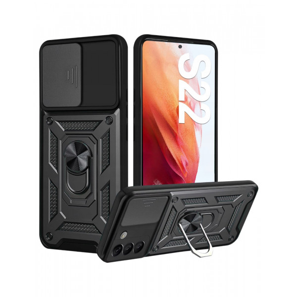 Фото - Чохол для смартфону BeCover Military for Samsung Galaxy S22 SM-S901 Black (710001)