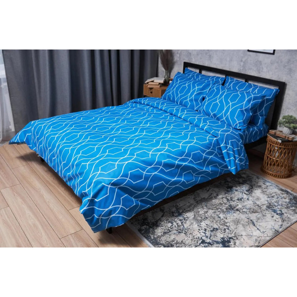 Фото - Комплект постільної білизни Moon&Star Premium Ocean Breeze 175х210 (MS-820005154)
