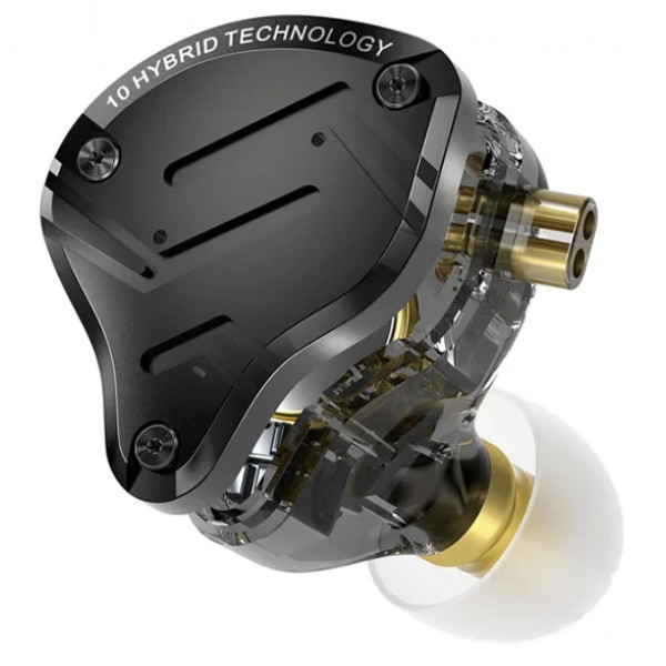 Фото - Навушники вкладиші дротові Knowledge Zenith ZS10 PRO X Mic Black