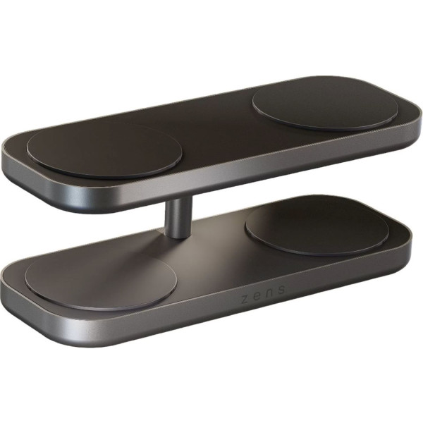 Фото - Бездротовий зарядний пристрій Zens Quattro Wireless Charger Pro 4 Black (ZEQC01B/00)