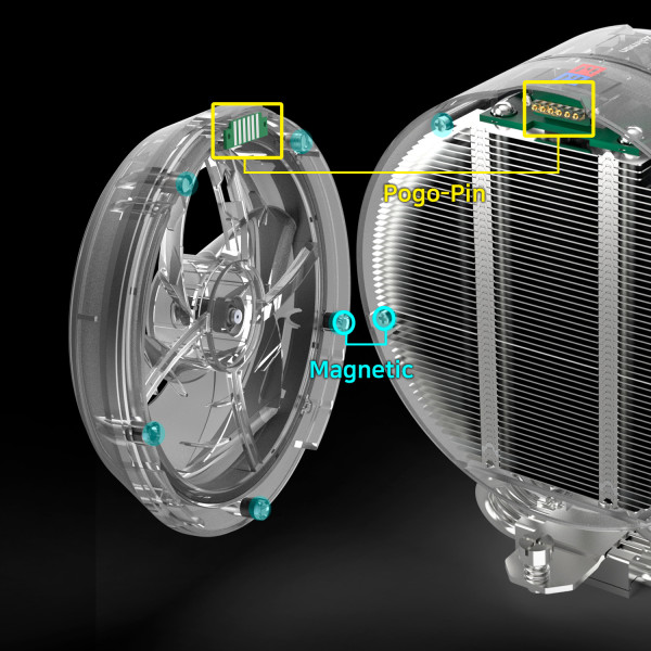 Фото - Процесорний кулер Zalman ZET5 Black