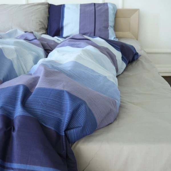 Фото - Комплект постельного белья MirSon King Size 220х240 см Бязь 17-4738 Anthony (2200008927271)