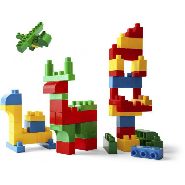 Фото - Пластиковий конструктор для малюків Wader Kids Blocks 50 ел. (41294)