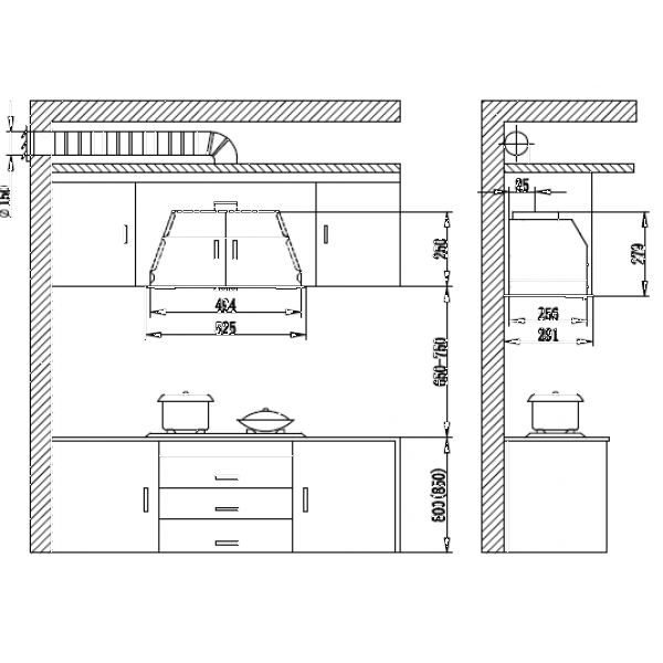 Фото - Вытяжка встраиваемая Zirtal GRUPPO 5 BL