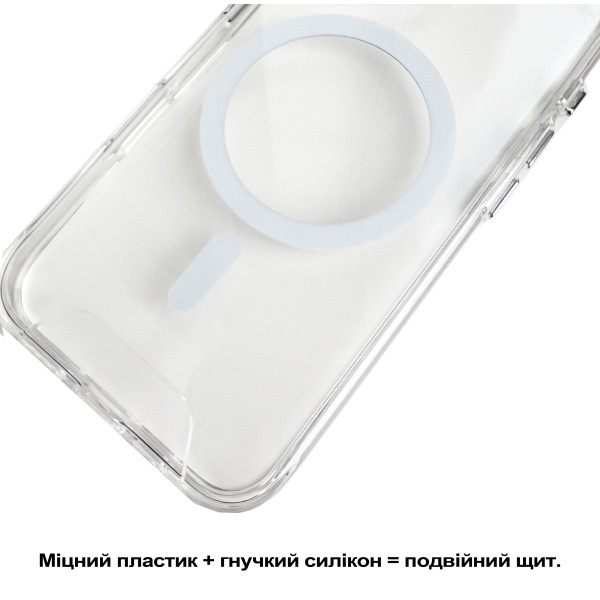 Фото - Чохол для смартфону BeCover Space Case MagSafe for Apple iPhone 16e Transparancy (713884)