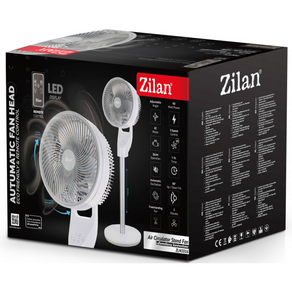 Фото - Вентилятор підлоговий Zilan ZLN1016
