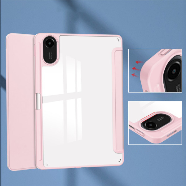 Фото - Чохол для планшета BeCover Soft Edge з кріпленням для стілусу for Xiaomi Redmi Pad 2 11.0" Pink (713662)
