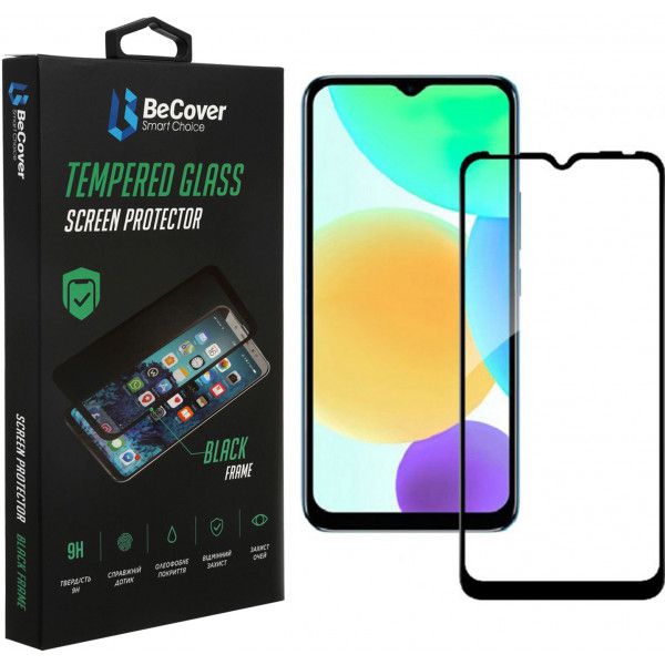 Фото - Захисне скло для смартфону BeCover for Infinix Smart 6 X6511B Black (707602)