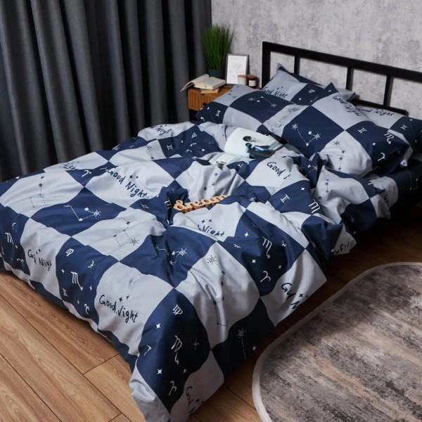 Фото - Комплект постельного белья Moon&Star Микросатин Premium Zodiac Dream 175х210 нав. 2х70х70 (MS-820008092)