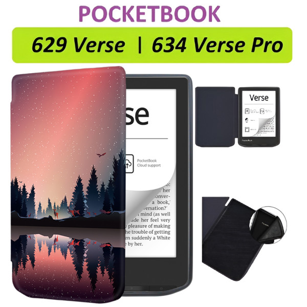 Фото - Чехол для электронной книги BeCover Smart Case for PocketBook 629 Verse/634 Verse Pro 6" Dusk (710976)