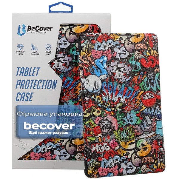 Фото - Чохол для планшету BeCover Smart Case for Samsung Galaxy Tab A11 Plus SM-X236B 11.0" Graffiti (714005)