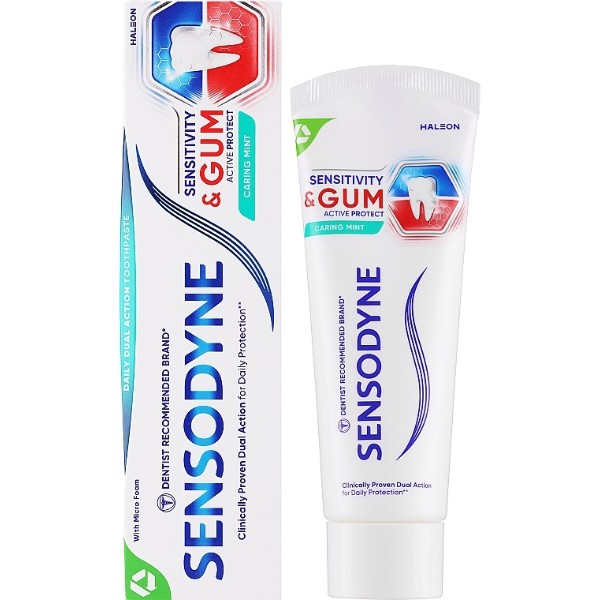 Фото - Зубна паста Sensodyne чутл зуб та зах ясен 75 мл (5054563237415)