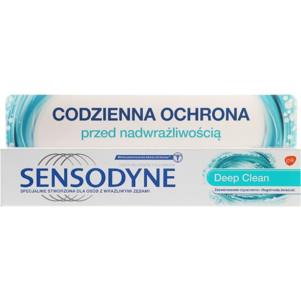 Фото - Зубная паста Sensodyne Глубокая очистка 75 мл (5054563190772)