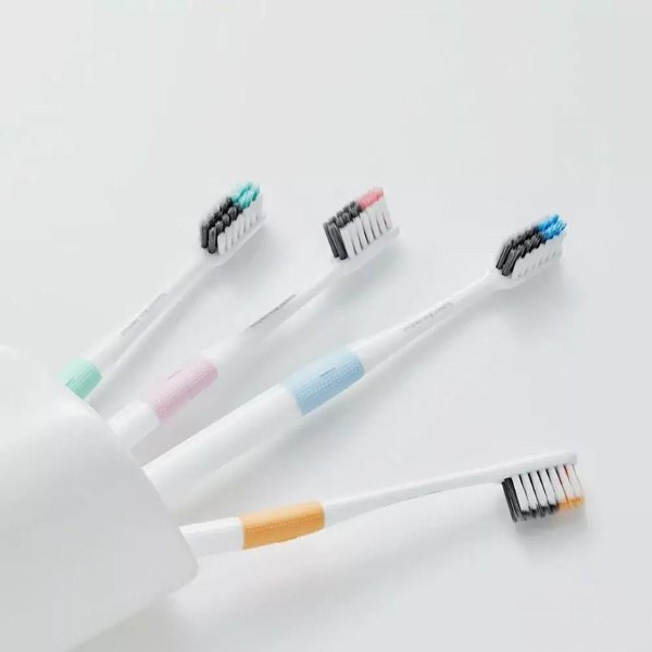 Фото - Зубная щетка Dr.Bei Bass Toothbrush 4+1NUN4006RT (6970763910080)