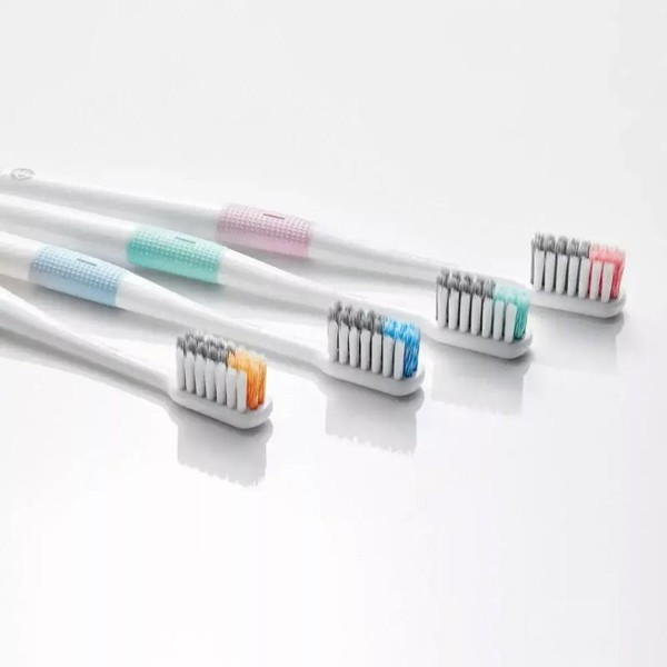 Фото - Зубная щетка Dr.Bei Bass Toothbrush 4+1NUN4006RT (6970763910080)