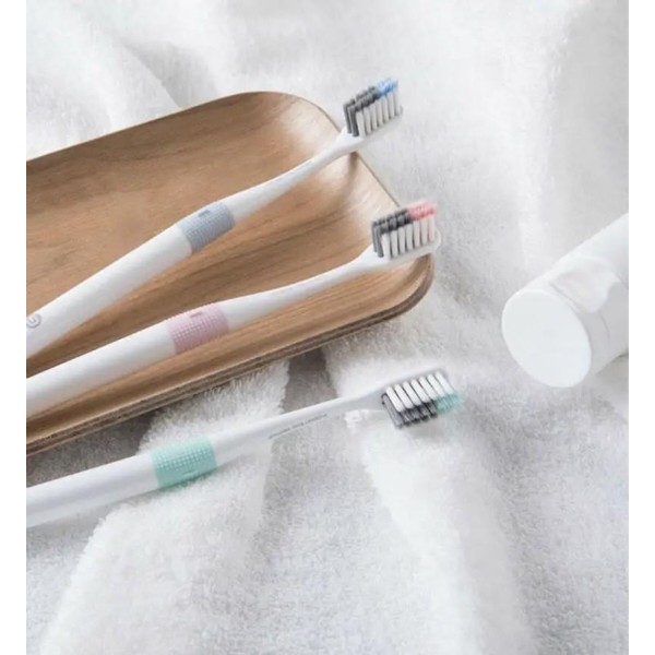 Фото - Зубная щетка Dr.Bei Bass Toothbrush 4+1NUN4006RT (6970763910080)
