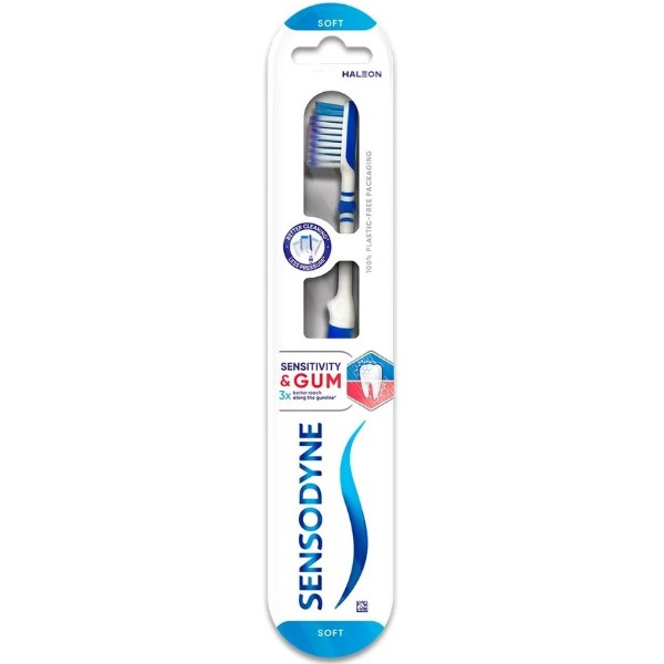 Фото - Зубная щетка Sensodyne Чувствительность зубов и защита десен (5054563062864) Фото - Зубная щетка Sensodyne Чувствительность зубов и защита десен (5054563062864)