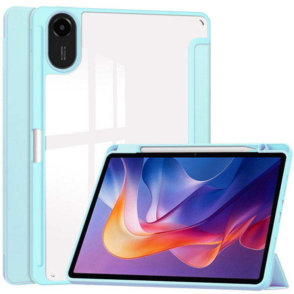 Фото - Чохол для планшета BeCover Soft Edge з кріпленням для стілусу for Xiaomi Redmi Pad 2 11.0" Light Blue (713661)