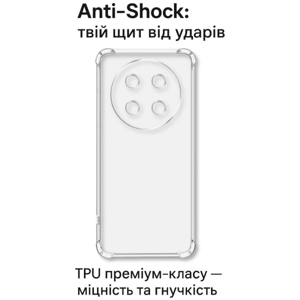 Фото - Чехол для смартфона BeCover Anti-Shock for Honor X9c Clear (714954)