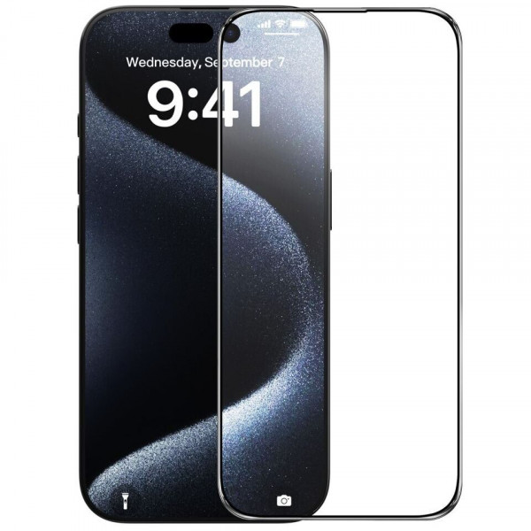Фото - Захисне скло для смартфону BeCover Apple iPhone 16 Plus Black (712123)
