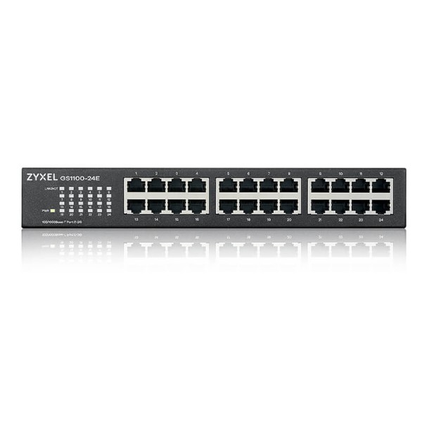 Фото - Коммутатор локальной сети (Switch) Zyxel GS1100-24E (GS1100-24E-EU0104F)