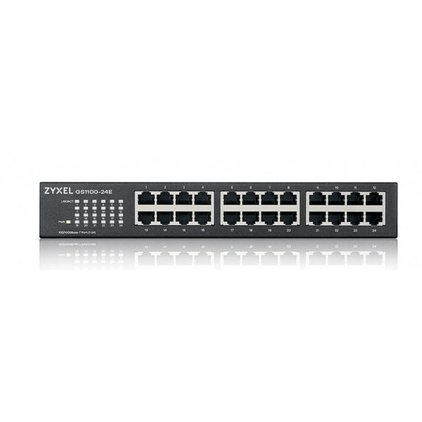 Фото - Коммутатор локальної мережі (Switch) Zyxel GS1100-24E (GS1100-24E-EU0103F) Фото - Коммутатор локальної мережі (Switch) Zyxel GS1100-24E (GS1100-24E-EU0103F)