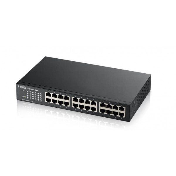 Фото - Коммутатор локальної мережі (Switch) Zyxel GS1100-24E (GS1100-24E-EU0103F)