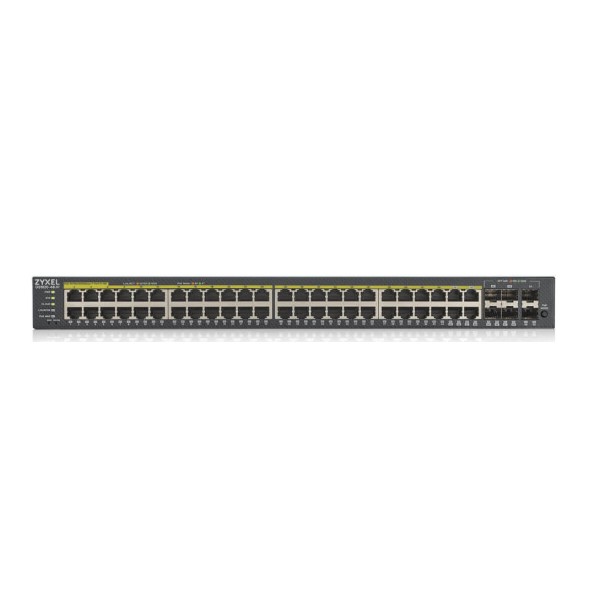 Фото - Коммутатор локальной сети (Switch) Zyxel GS1920 48HPV2-EU0101F Фото - Коммутатор локальной сети (Switch) Zyxel GS1920 48HPV2-EU0101F