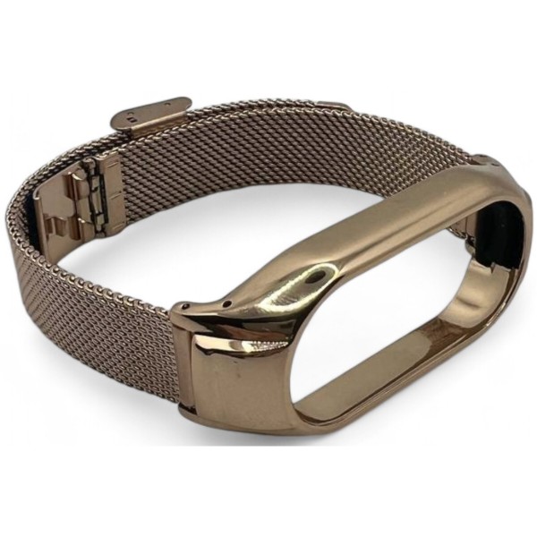 Фото - Ремешок для фитнес-браслета BeCover Metal for Xiaomi Mi Smart Band 9 Rose Gold (711981) Фото - Ремешок для фитнес-браслета BeCover Metal for Xiaomi Mi Smart Band 9 Rose Gold (711981)