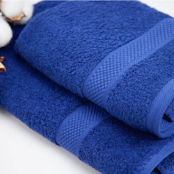 Фото - Рушник банний ТЕП Honey 70х140 см Navy (Р-04138_27858)