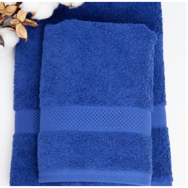 Фото - Рушник банний ТЕП Honey 70х140 см Navy (Р-04138_27858)