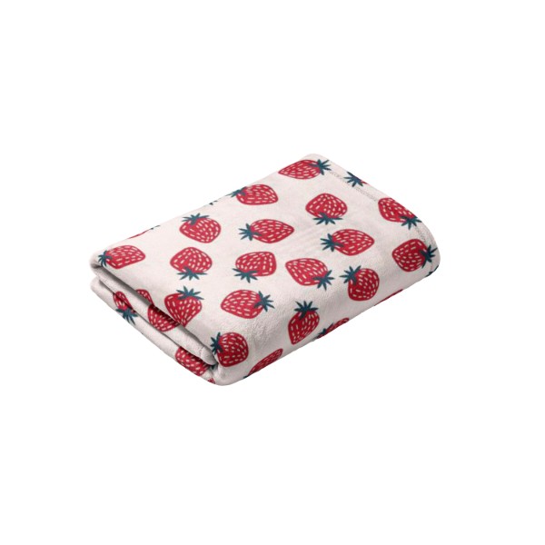 Фото - Плед полуторний Biltex Flannel бежевий Sweetberry 150х200 (4820298413971)