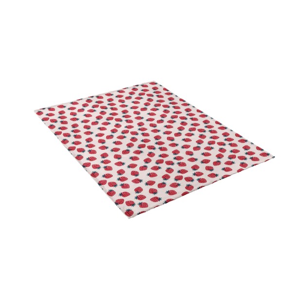 Фото - Плед полуторний Biltex Flannel бежевий Sweetberry 150х200 (4820298413971)