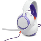 Білий з фіолетовим