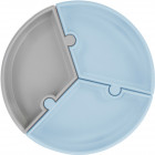 Блакитний з сірим