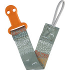 Сірий з помаранчевим