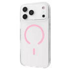 Прозорий з рожевим