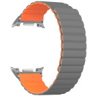 Сірий з помаранчевим