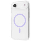 Прозорий з фіолетовим