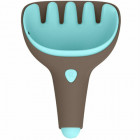 Сірий з бірюзовим