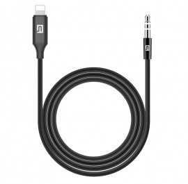 Перехідник аудіо Armorstandart Lightning Male to 3.5mm (mini-Jack) Male 1m Black (ARM76889)