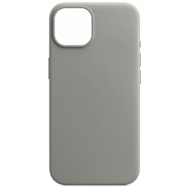 Чохол для смартфону Armorstandart FAKE Leather Case for Apple iPhone 15 Grey (ARM76289)