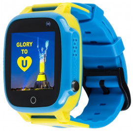 Дитячий годинник AmiGo GLORY GO008 GPS WiFi Blue-Yellow