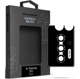 Захисне скло для смартфону Armorstandart для камери Supreme Black Icon for Samsung S24 Black (ARM76607)
