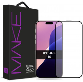 Захисне скло для смартфону MAKE Ultra Glass Apple iPhone 16 (MGU-AI16)