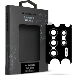 Захисне скло для смартфону Armorstandart для камери Supreme Black Icon for Samsung S24 Ultra Black Titanium (ARM76602)